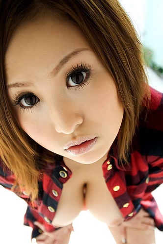Pretty Faced Asian Teen